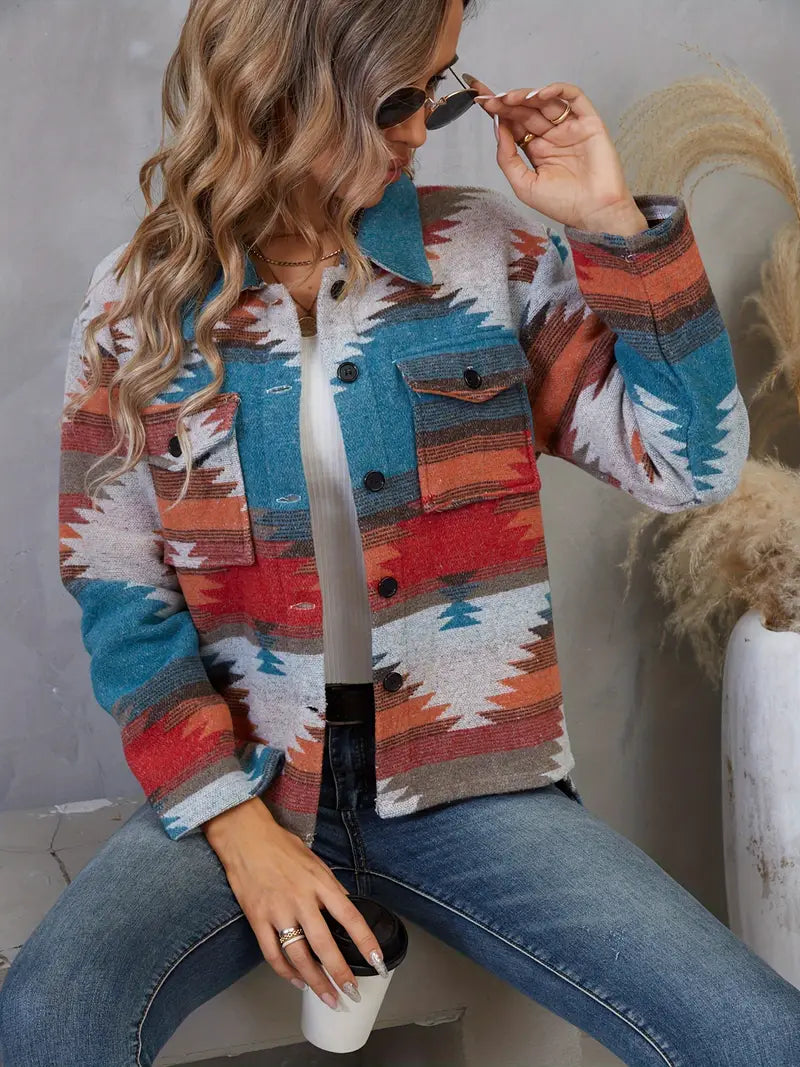 Carla | Vintage style cotton jacket