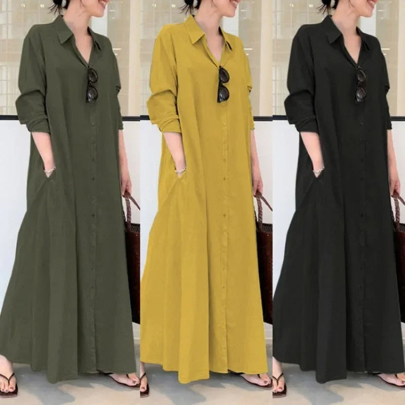 Lucia® | Women's long-sleeved polo dress