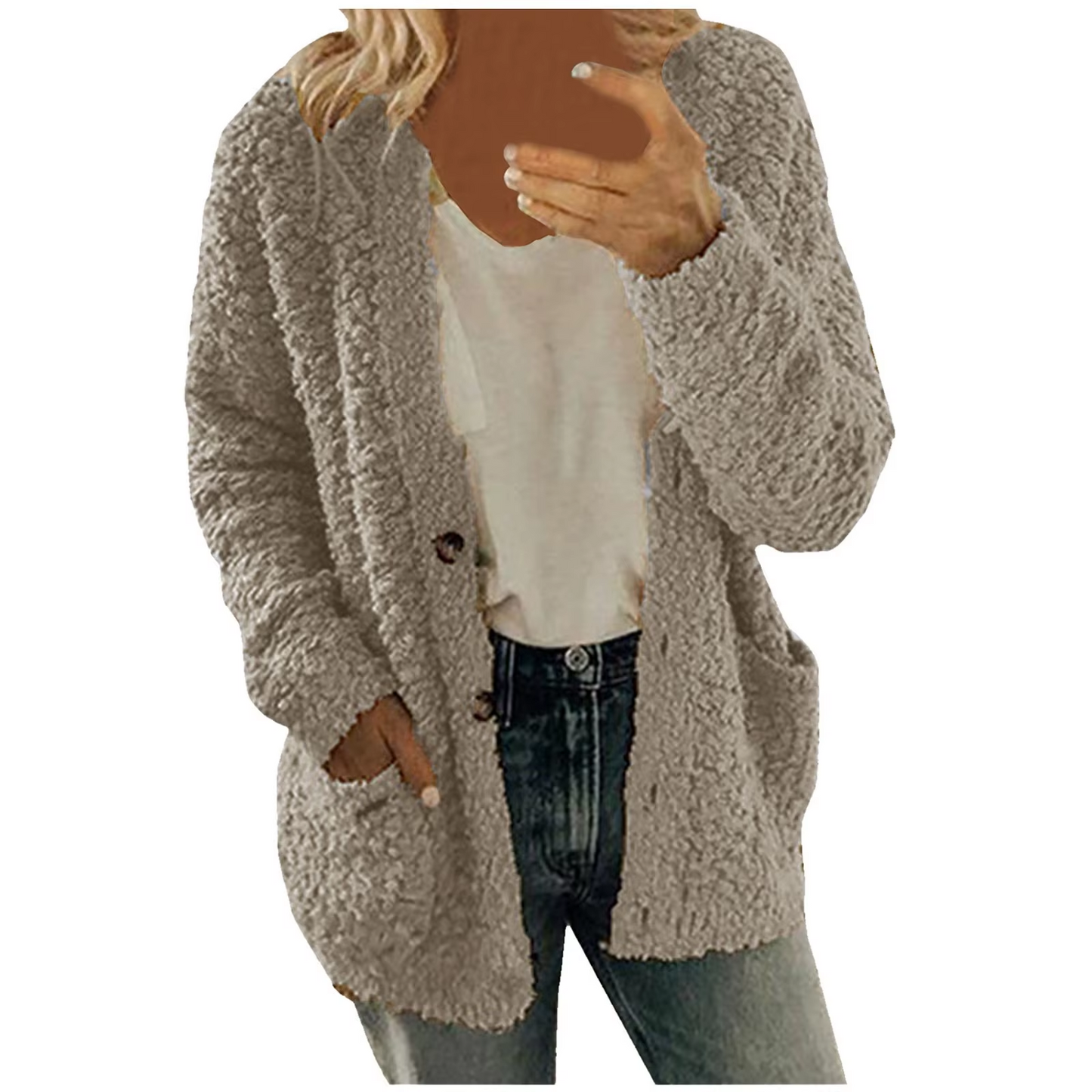 Manuela | Tailored and elegant winter cardigan