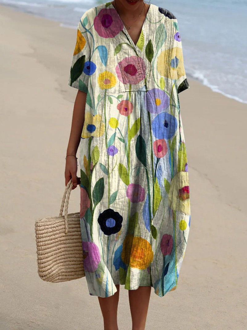 Virginia® | Premium Cotton Floral Dress