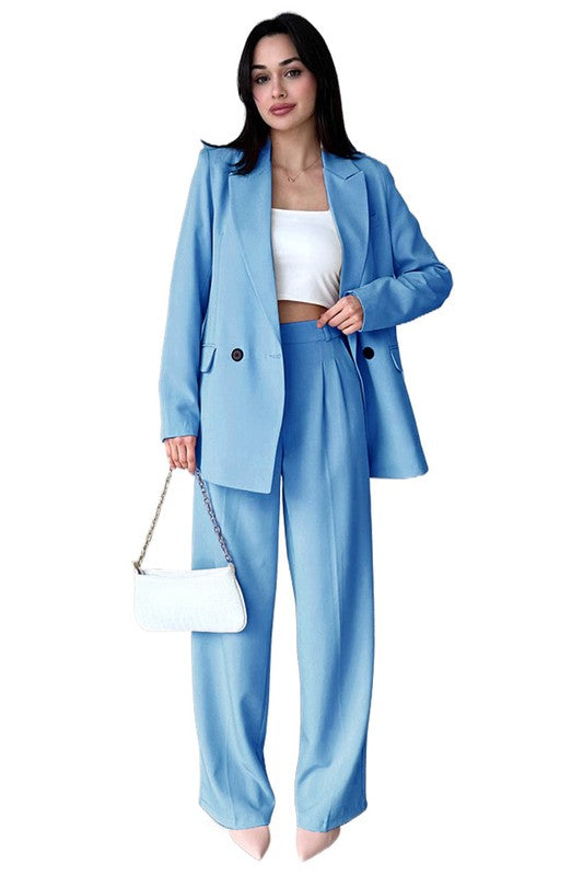Sandra | Women's Fashion Blazer Suit Set