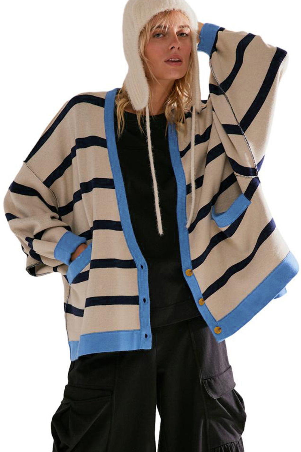 Monica| Casual and fashionable winter cardigan