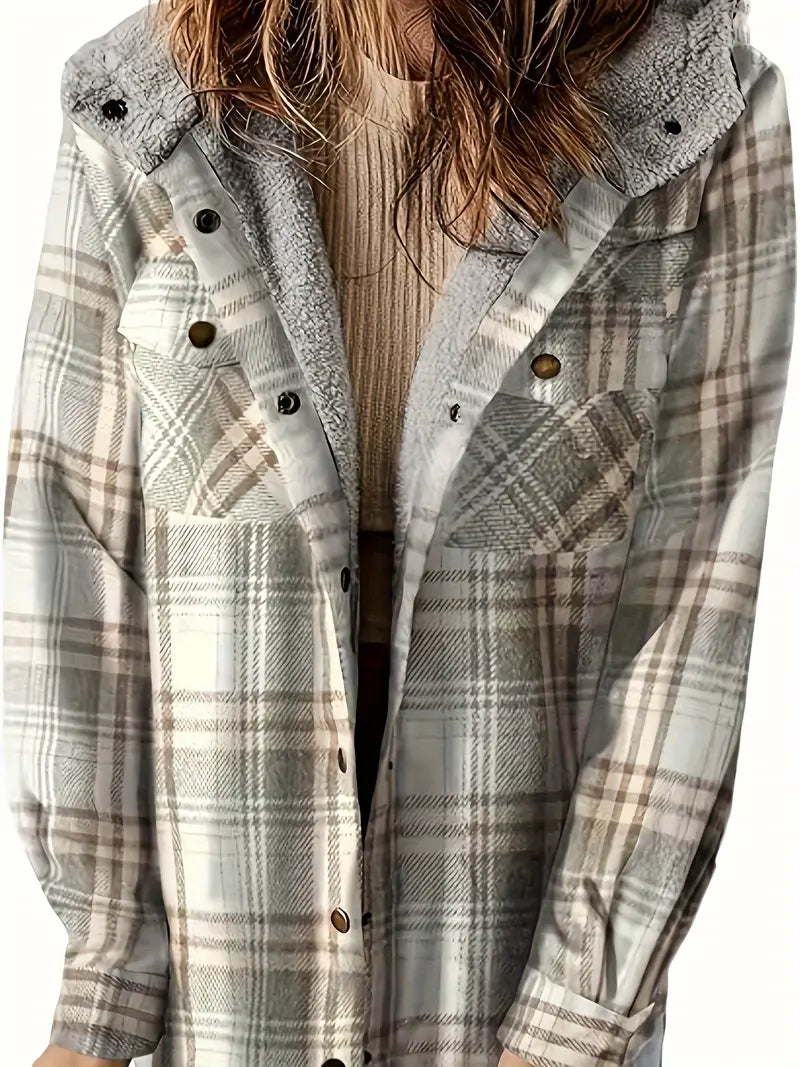 Christa® | Warm jacket with hood and zip