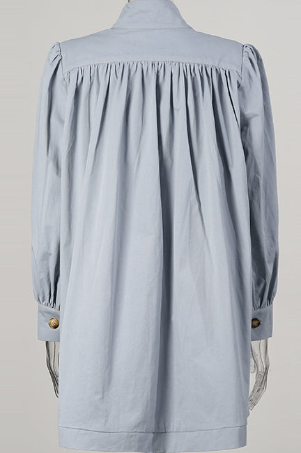 Relaxed Pleated Detail Jacket