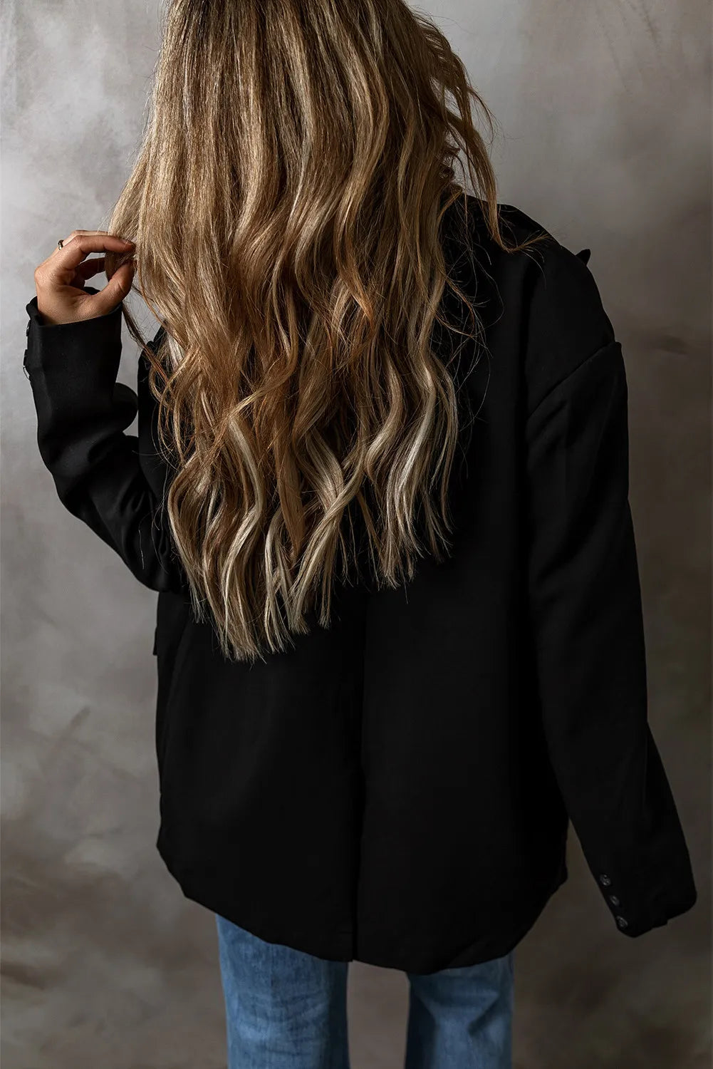 Vanessa | Long sleeve button down blazer
