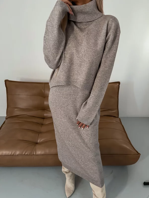Maritza | Autumn/winter knit set for women