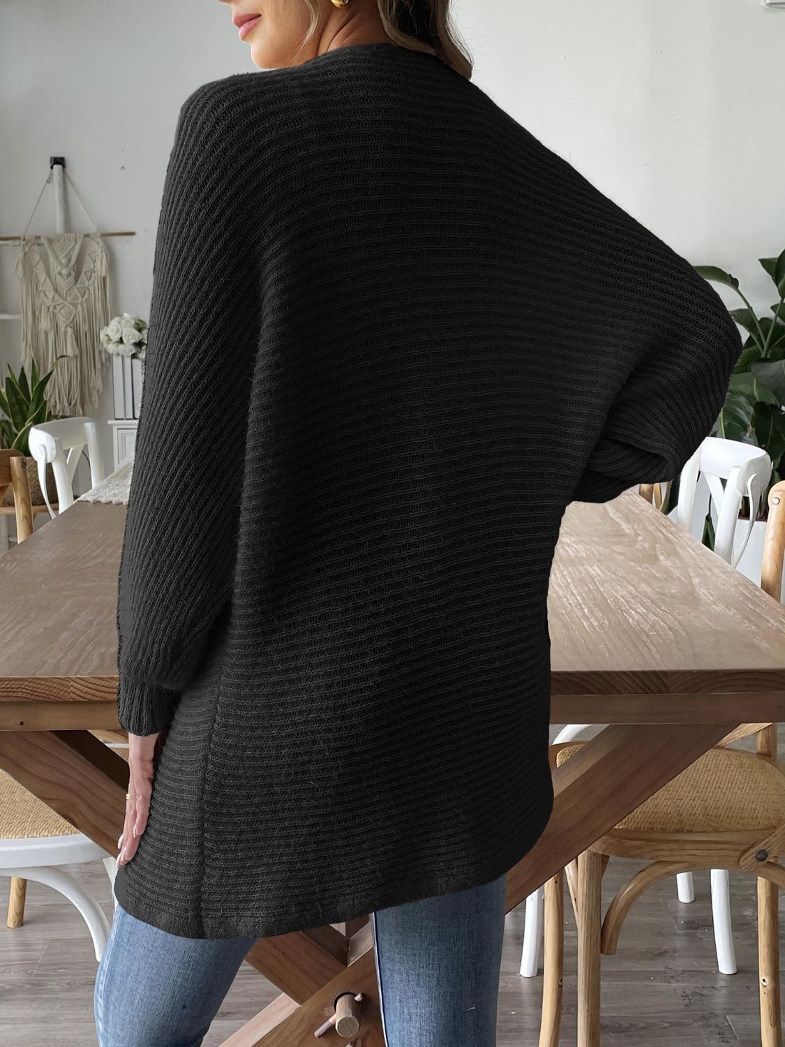 Annabelle | Long sleeve open front cardigan