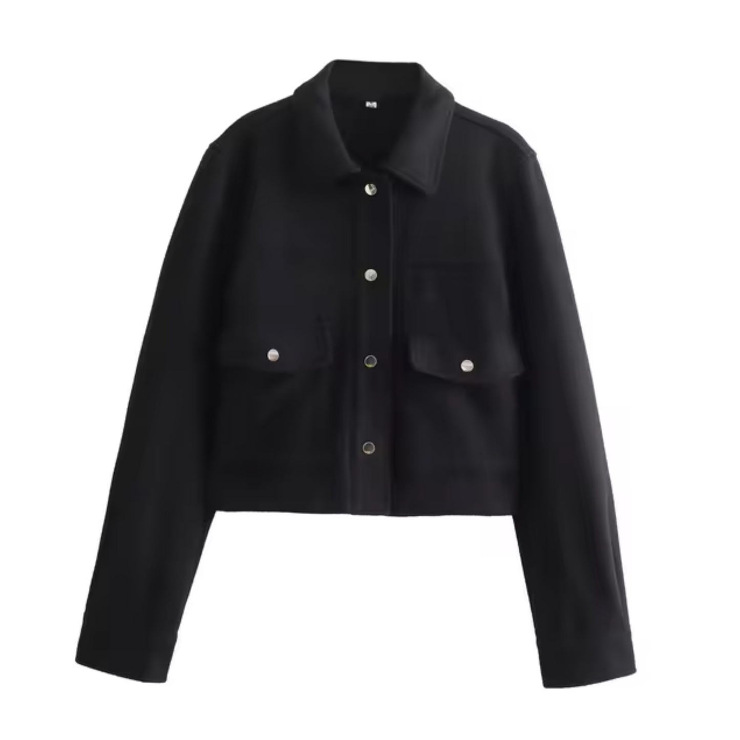 Begoña | Coat with button placket and front pockets