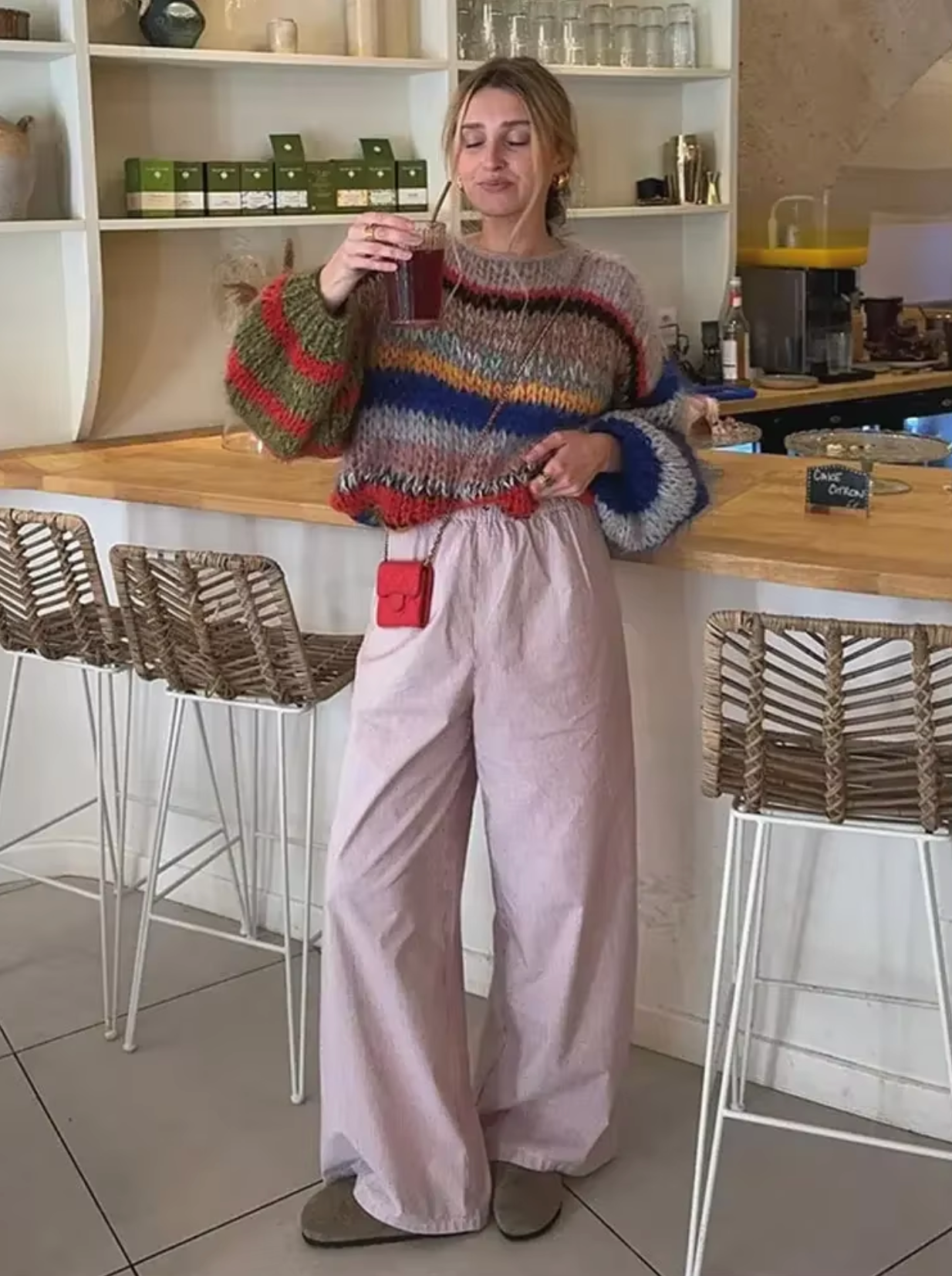 Milagros | Oversized cotton knit sweater