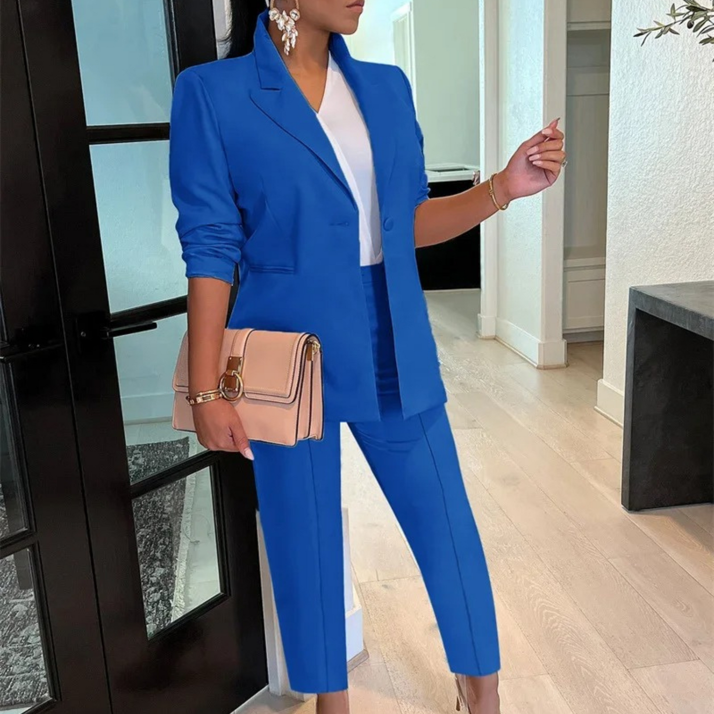 Sabina® | Stylish Blazer Pants Set