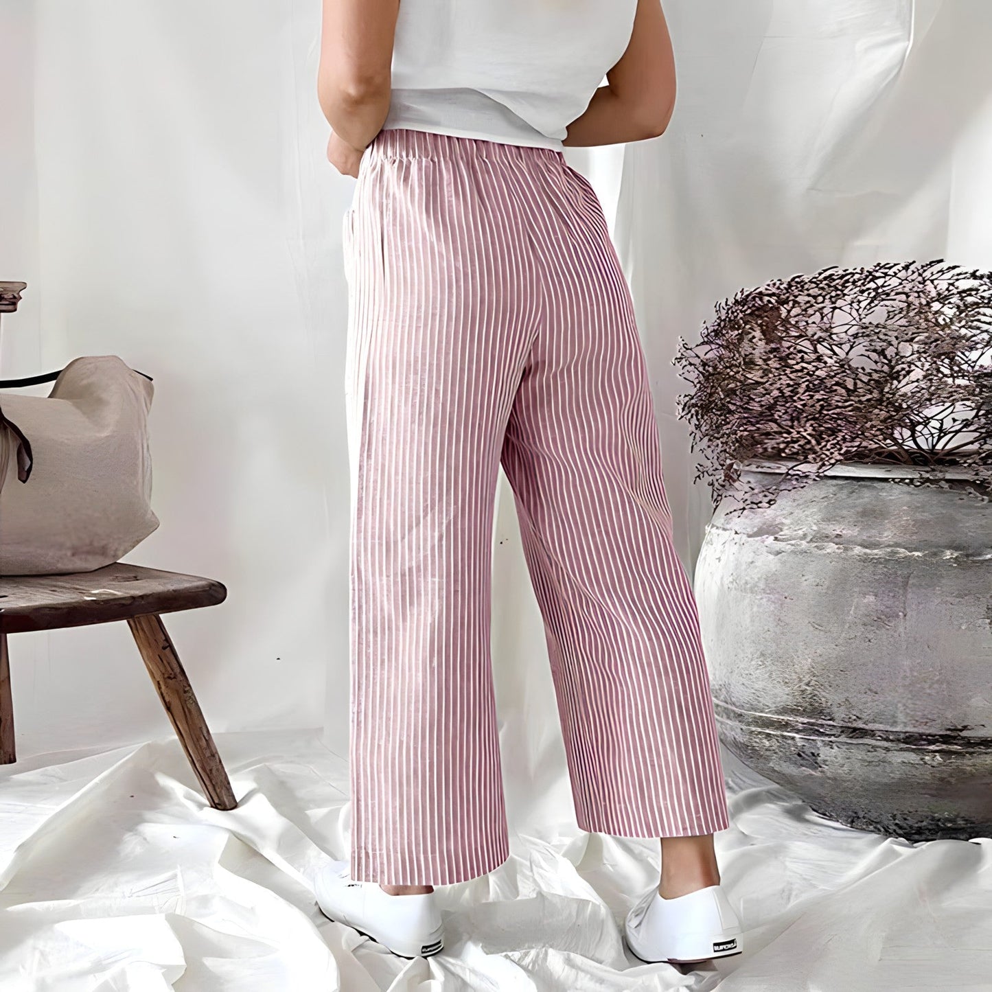Adina® | Striped trousers for women