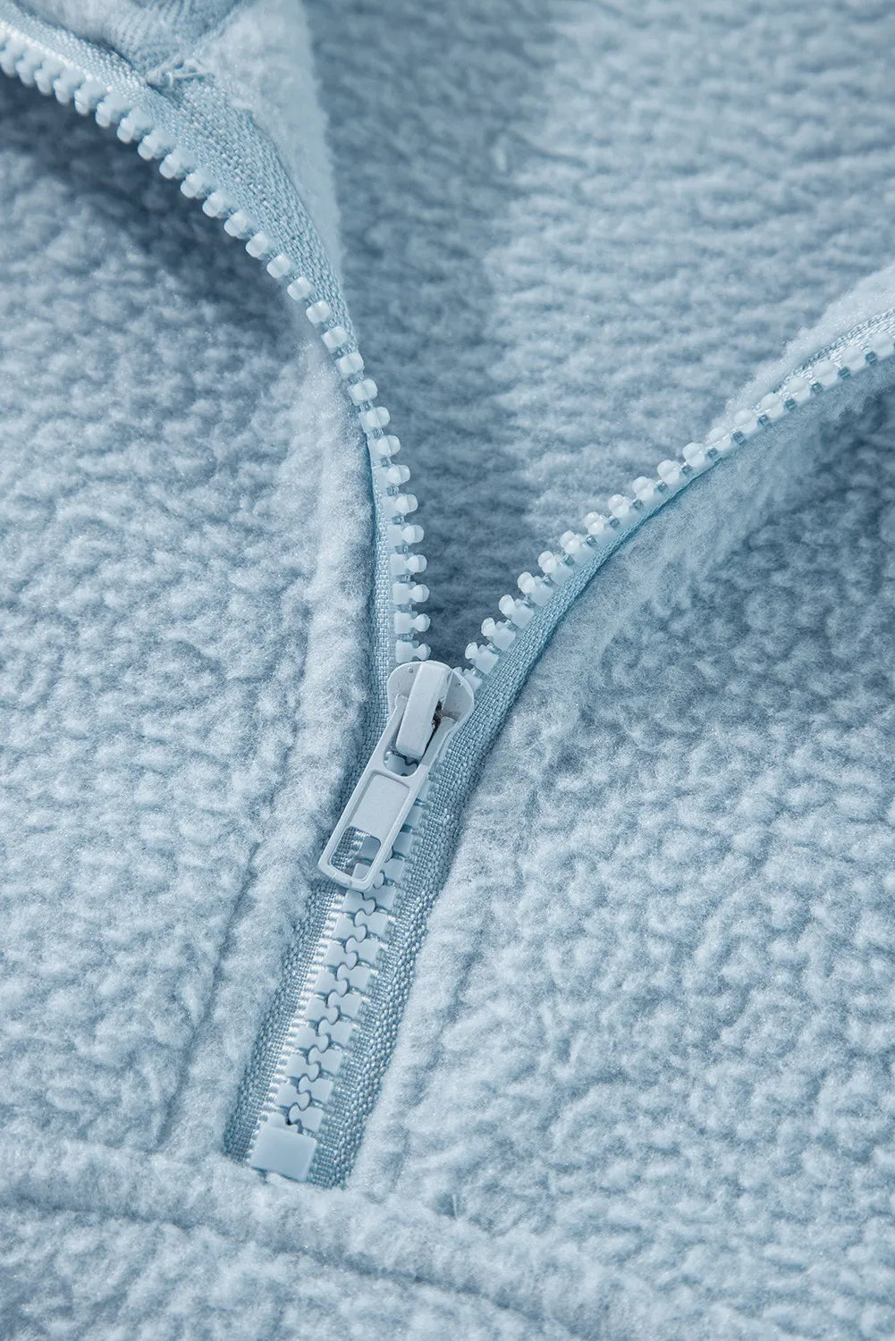 Brigitta | Long sleeve half zip sweatshirt