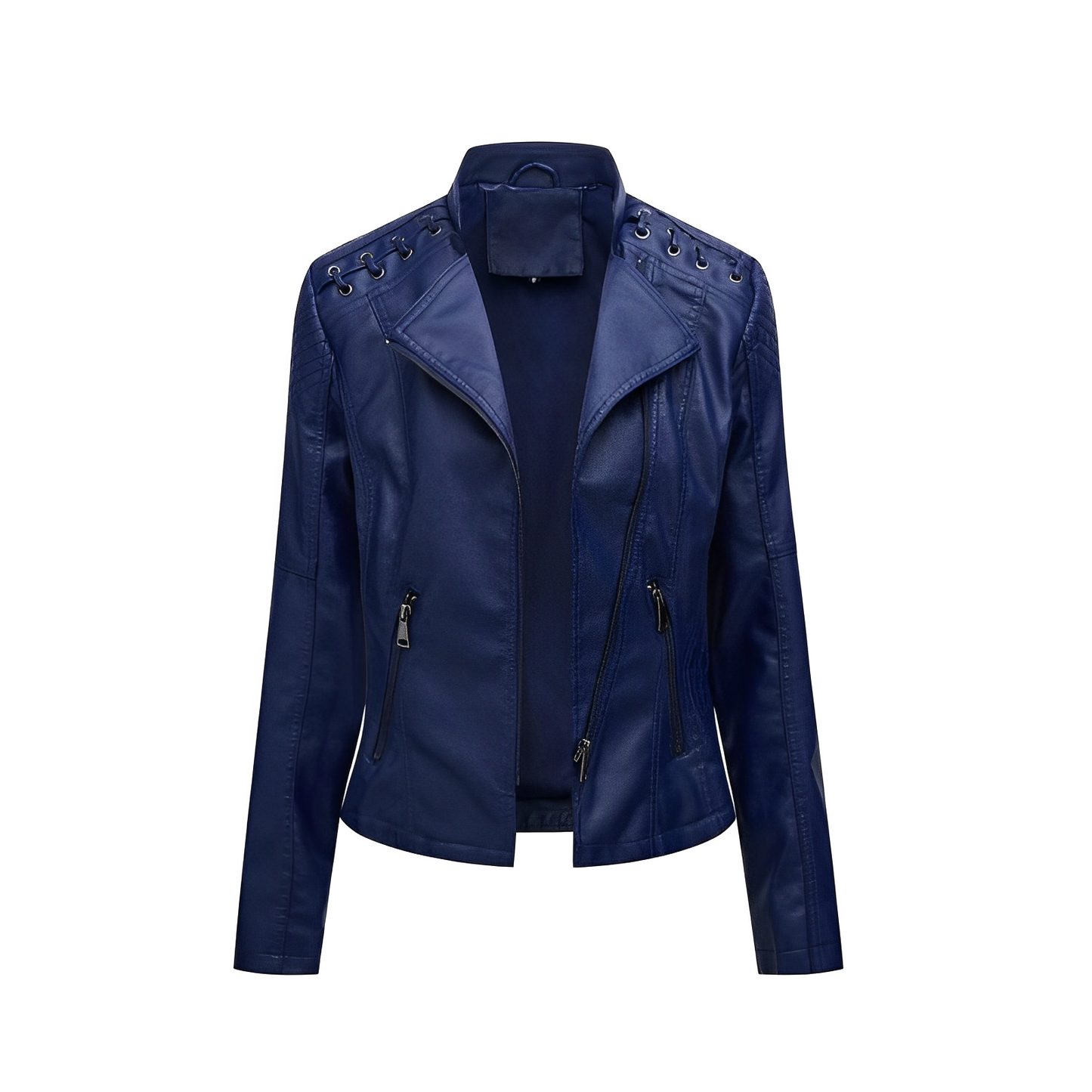 Guillermina | PU leather jacket with zipper