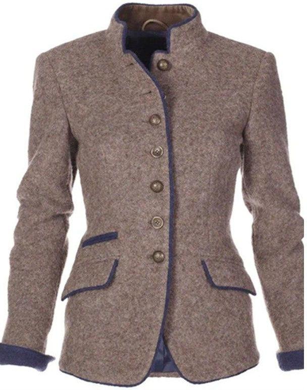 Greta® | Gilet d'affaires uni à Manches longues