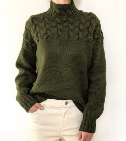 Carina® | Pull à col roulé elegance et chaleur