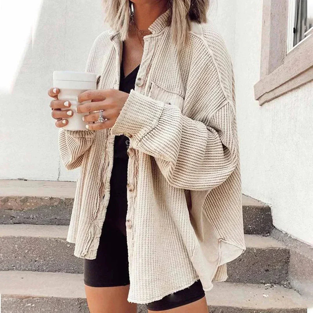 Catherine | Loose shirt jacket for women