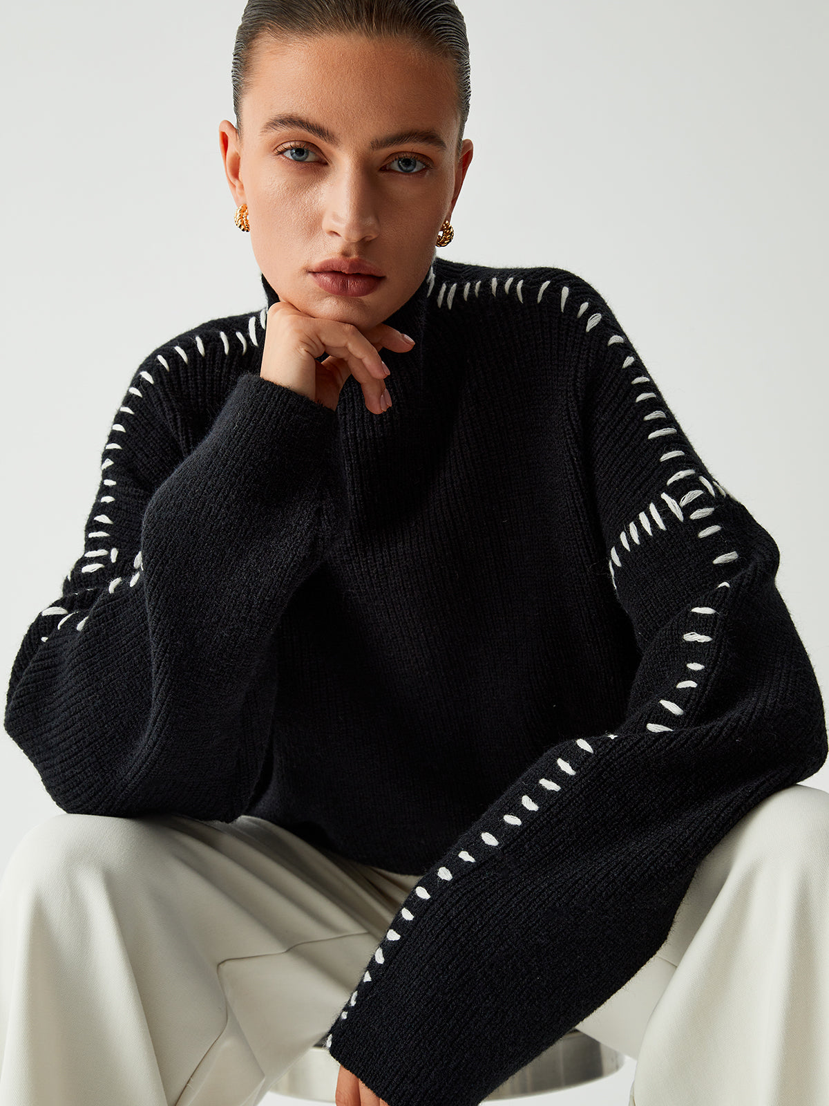 Matilde® | Fashion Loose Knitted Sweater In Oversize