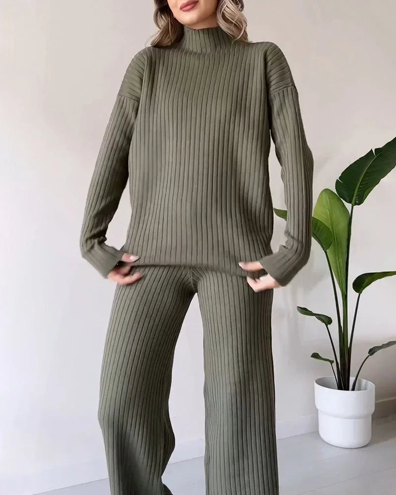 Leila | Ribbed set