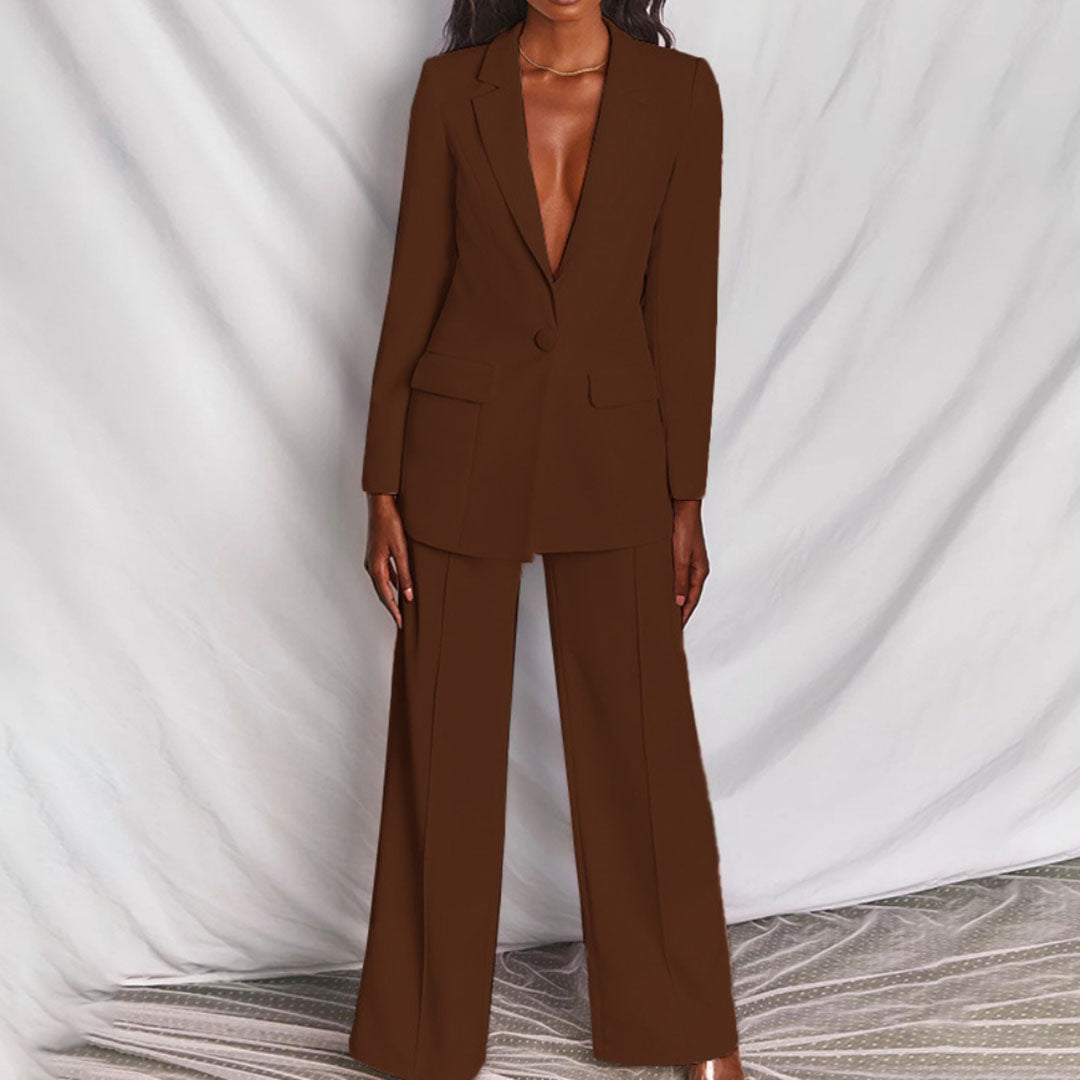 Romina® | Elegant blazer and trouser set