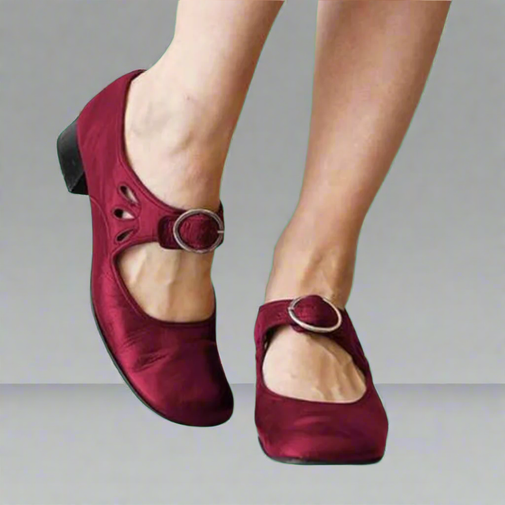 Linda® | Comfortable ladies ballerinas with suede look