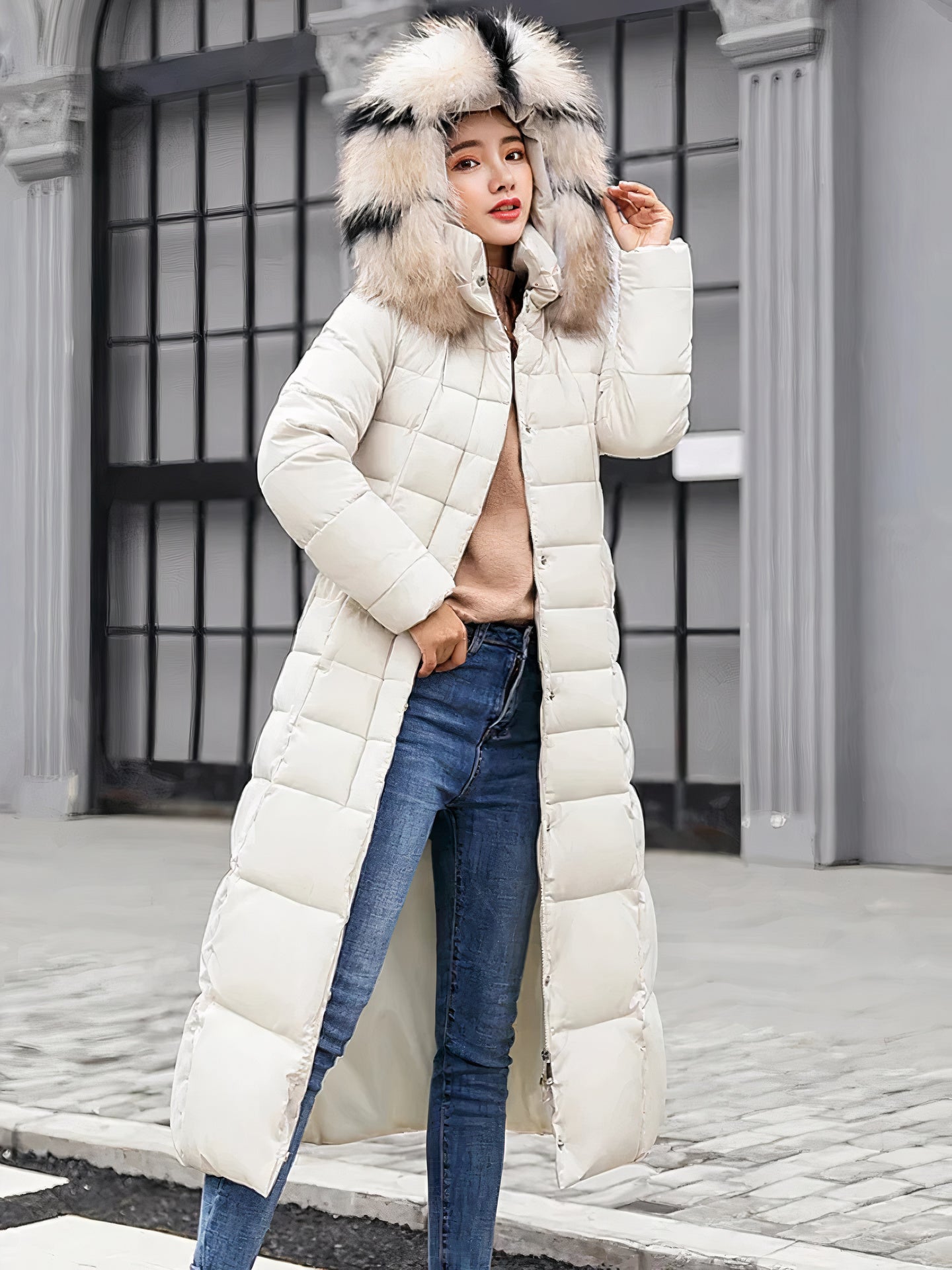 Guillermina | Long and warm winter coat for women