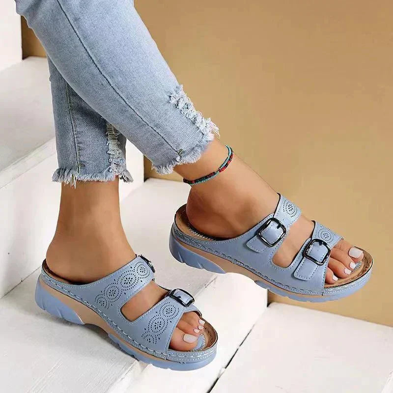 Mireia® | Orthopedic Leather Sandals