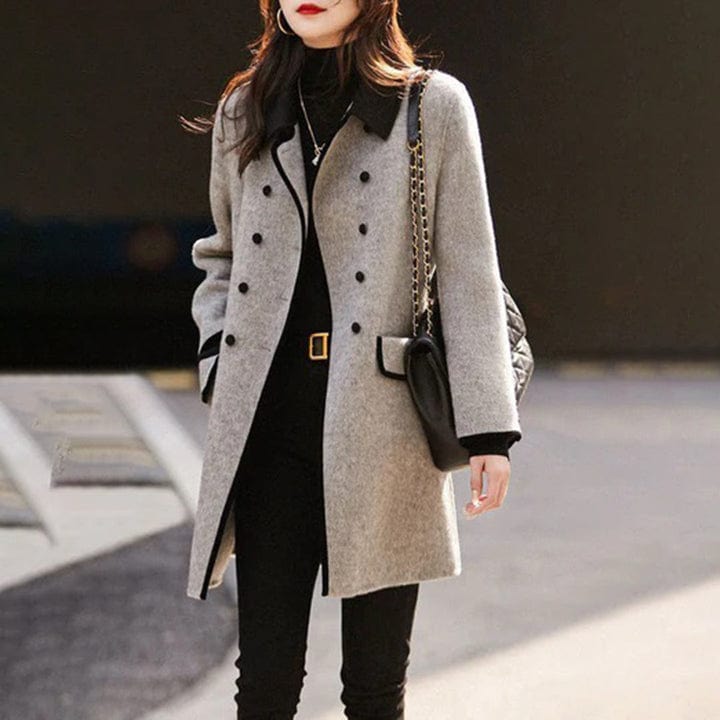 Mari® | Long elegant coat for women