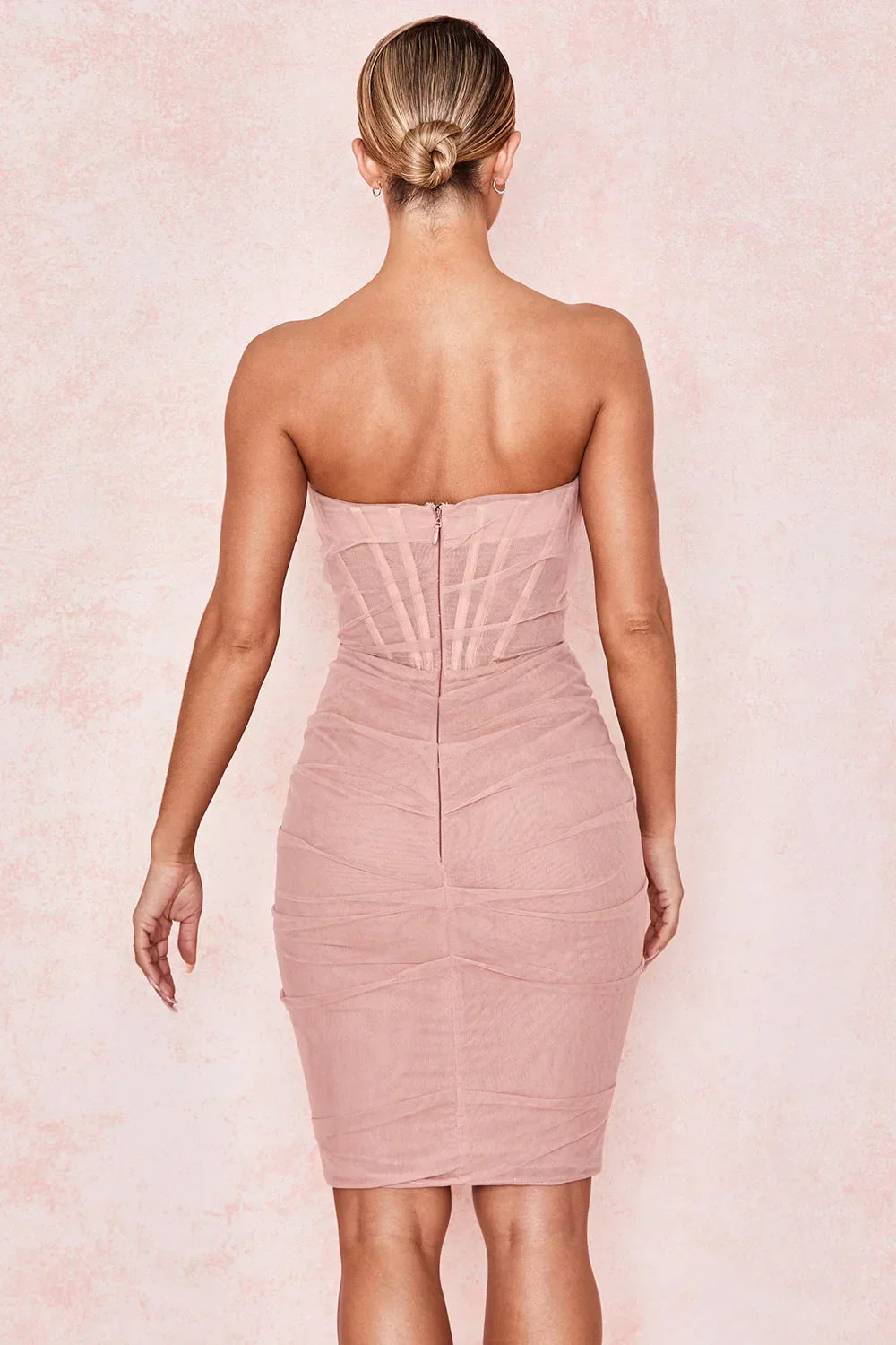 Tatiana® | Figure-Hugging Evening Dress With Corset Detail And Strapless Design