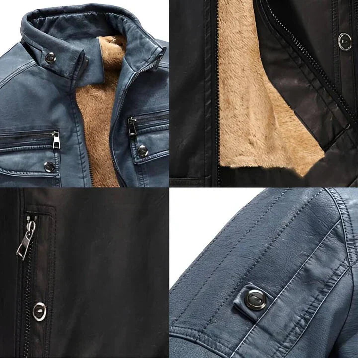 Darren | Men's Slim Fit Biker Jacket