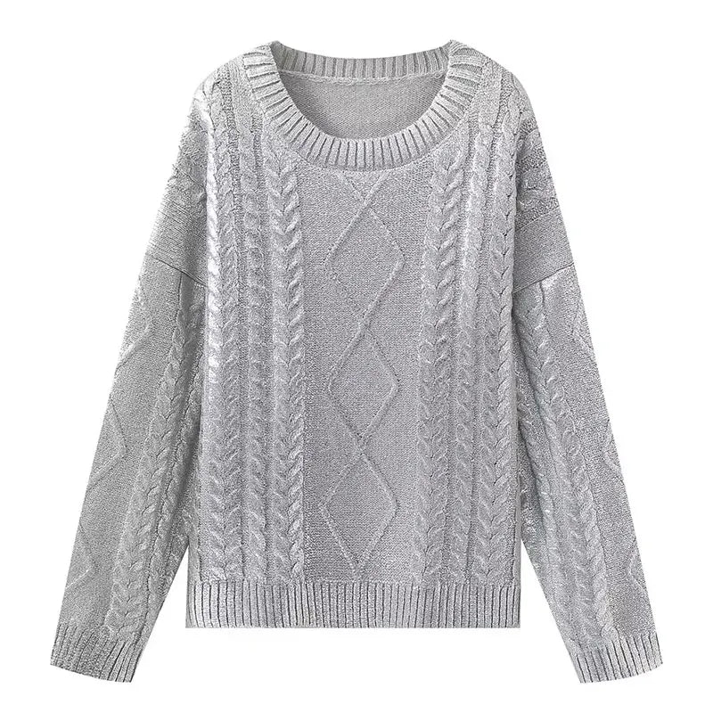 Carla | Loosely knitted cable sweater