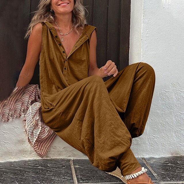 Mercedes® | women's sleeveless jumpsuit