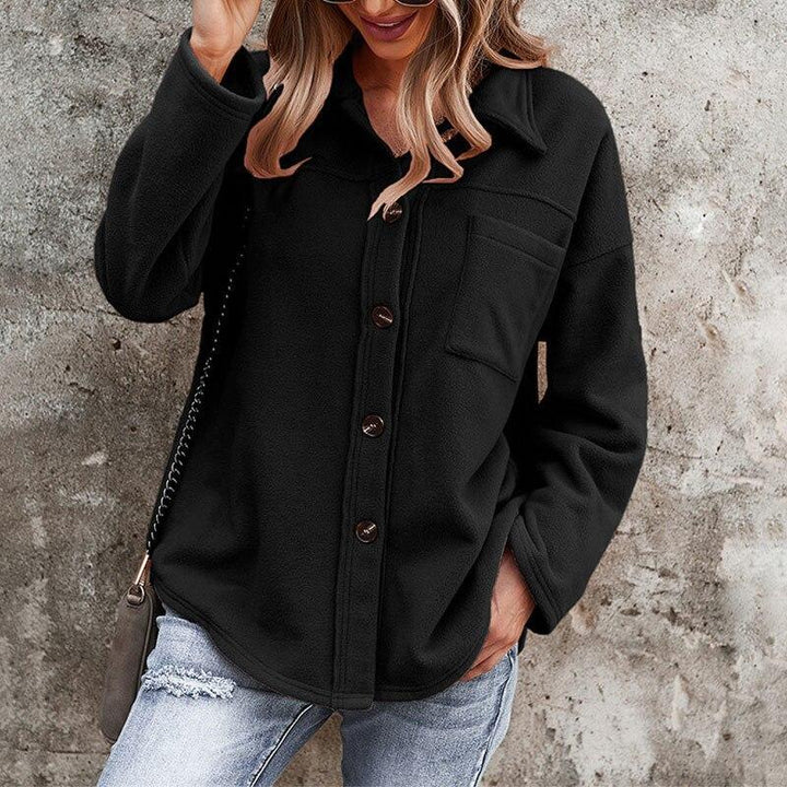 Florencia® | Elegant oversized fleece jacket for women