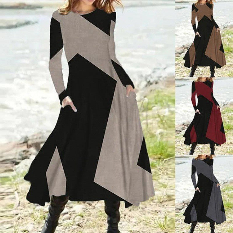 Aixa® | Women's long-sleeved midi dress