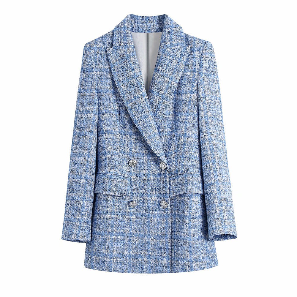 Renate® | Women's double-breasted tweed coat