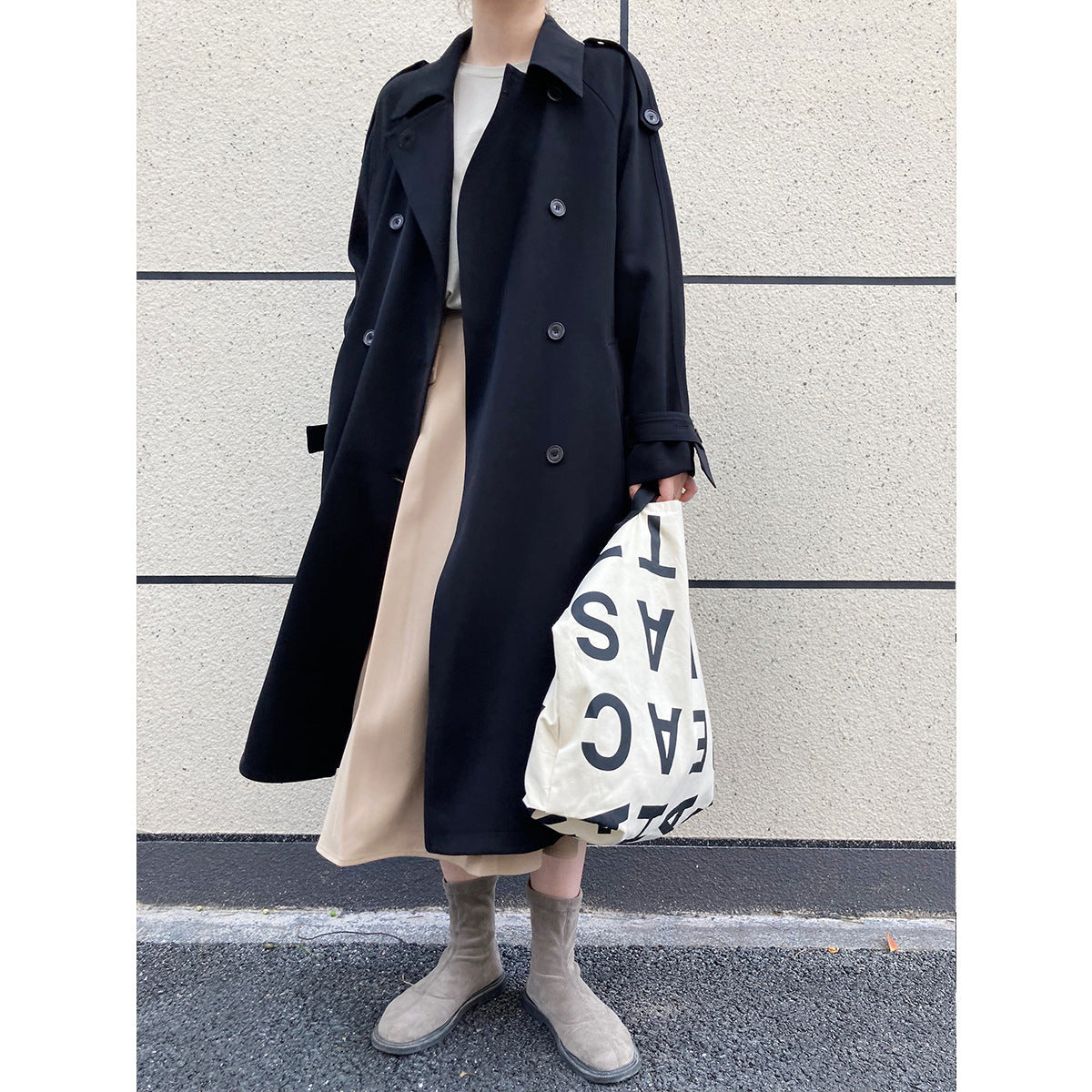 Mia | Oversized trench coat for women