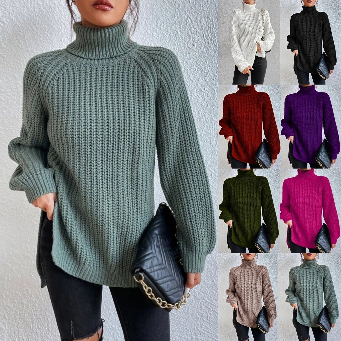 Ana Maria | Warm sweater with belly coverage