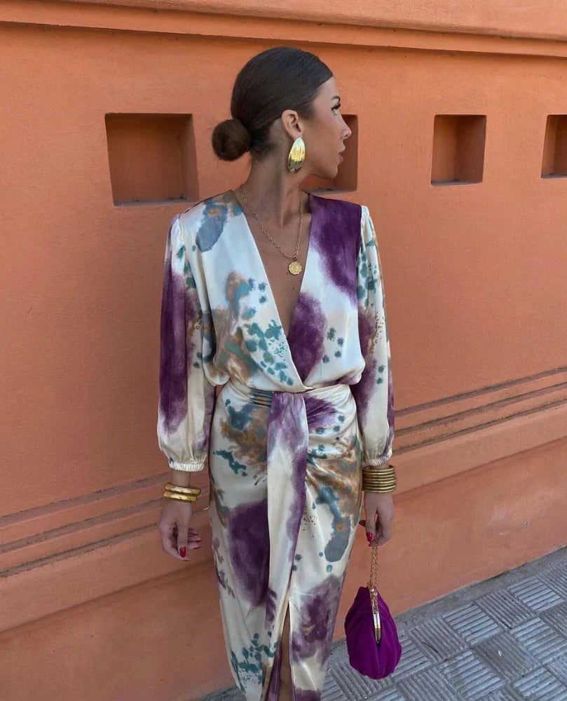 Beverly | Elegant Summer Blouse Skirt Set