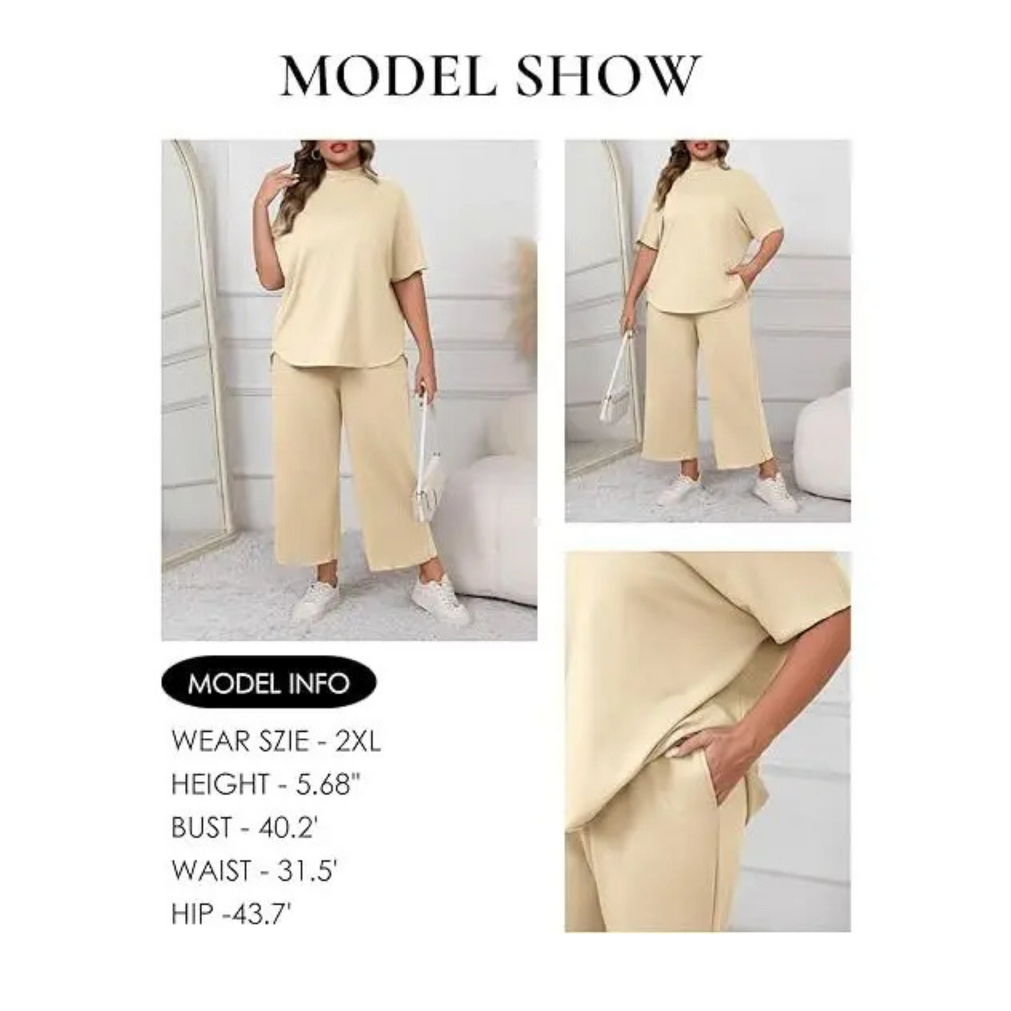 Paula® | Cozy women's loungewear set with batwing sleeves