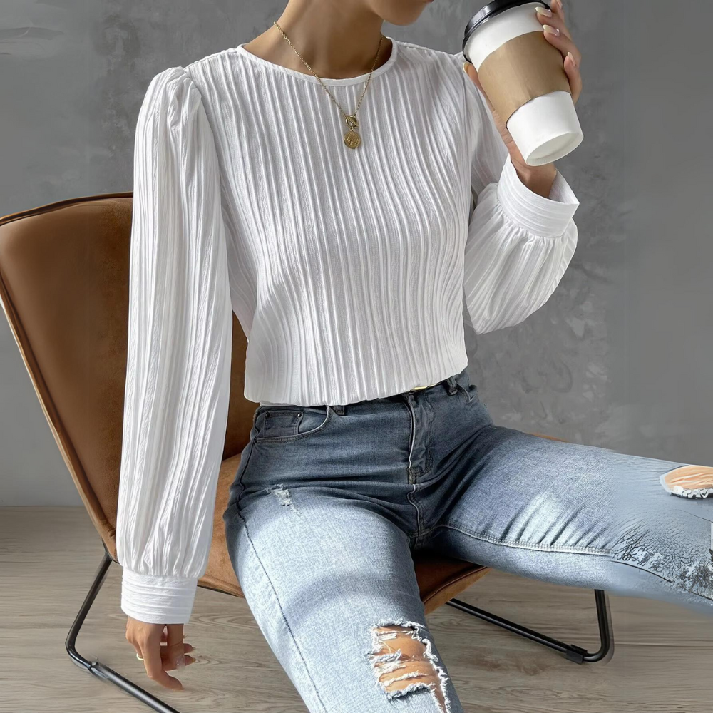 Abigail | Casual long sleeve blouse