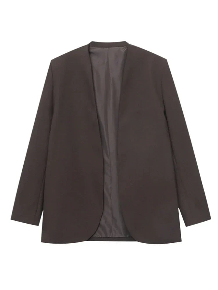 Tamara | Designer blazer with gathered waist