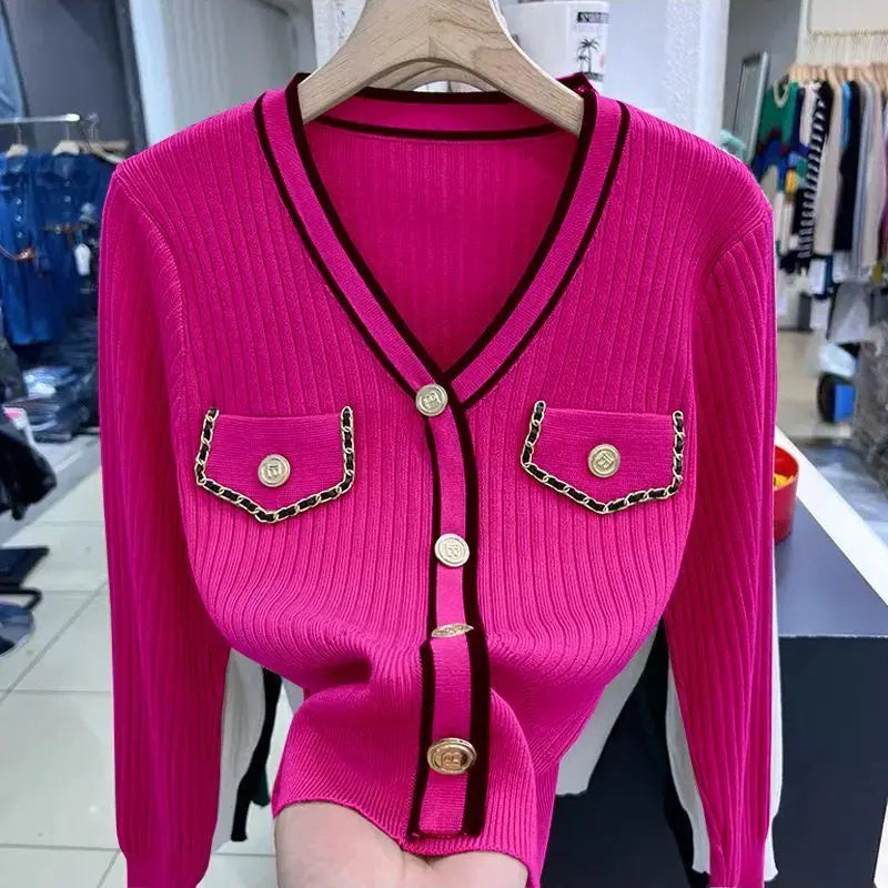Kendra | Women's long sleeve sweater with pockets