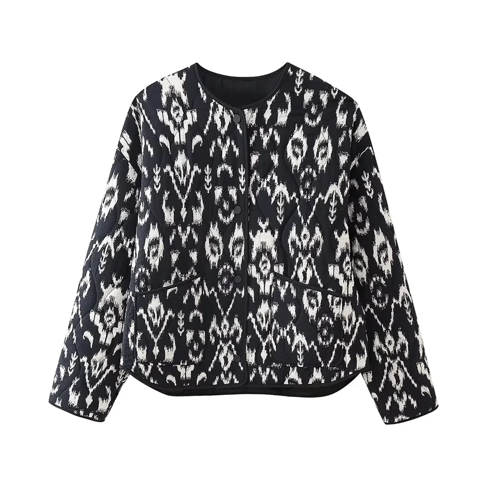 Amira | Short and versatile padded round jacket
