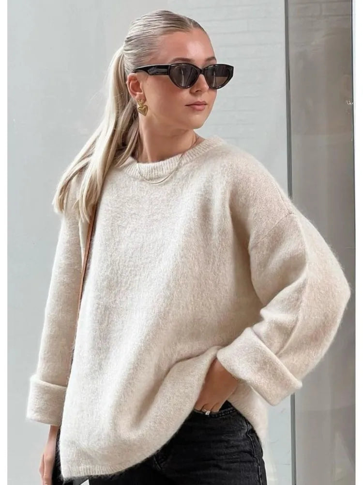 Maria Fernanda | Oversized knit sweater