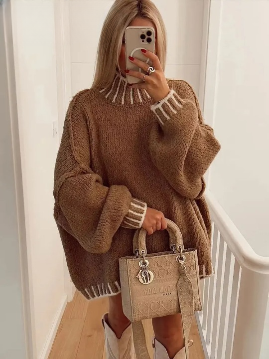 Carmen | Vintage turtleneck sweater