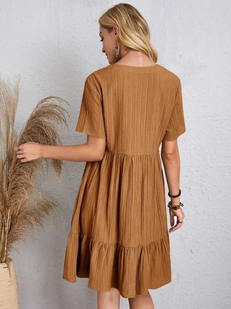 Malin® | V-Neck Dress