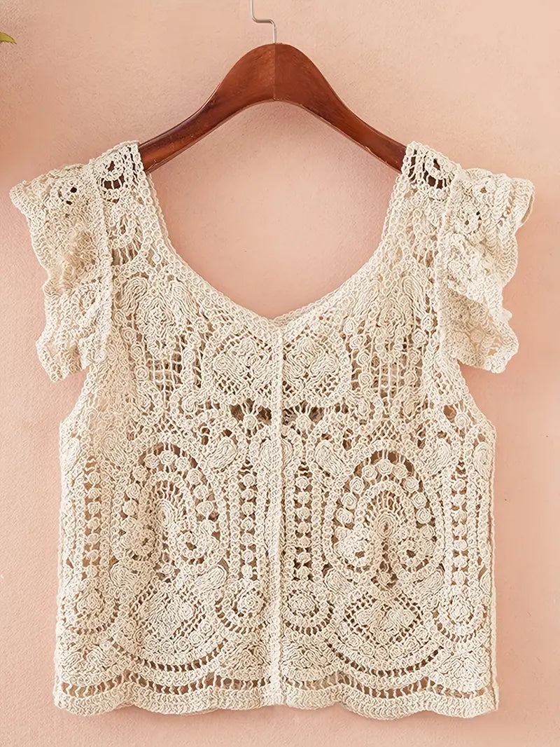 Loredana® | Elegant Off-The-Shoulder Lace Top