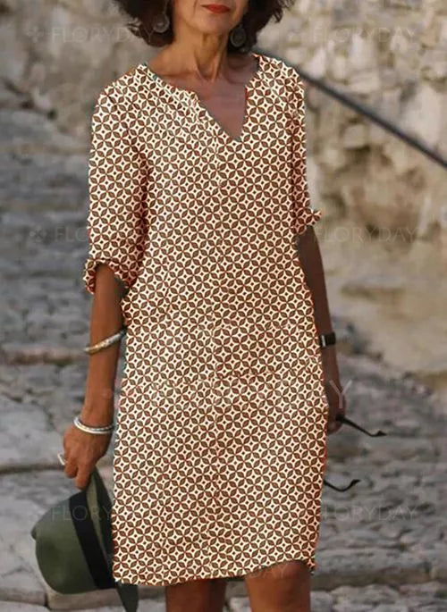 Brylee | Elegant Midi Dress for Women