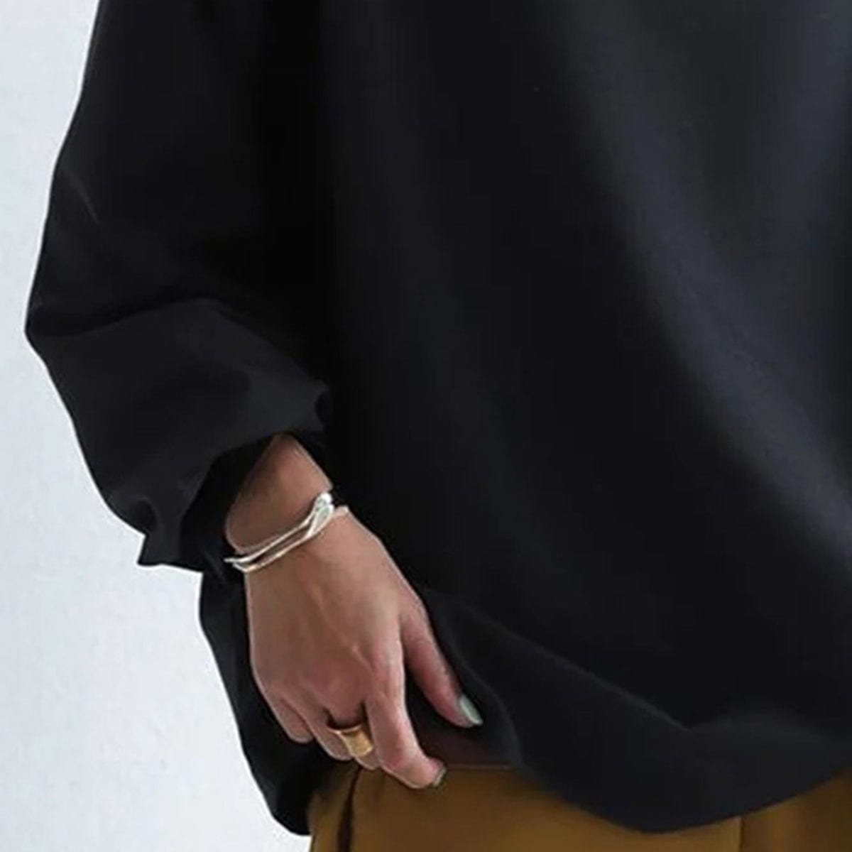 Angela | Women's Oversized Funnel Neck Top