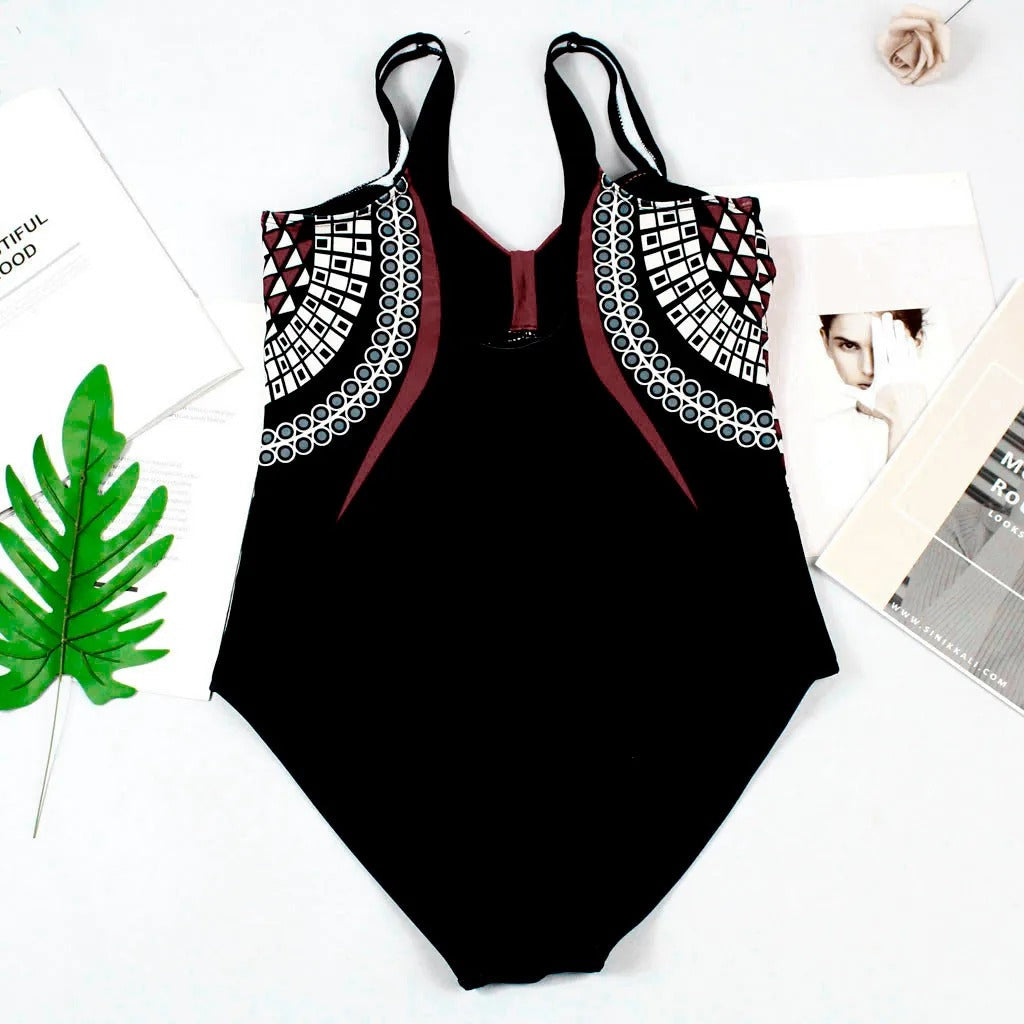 Laura® | Graphic Print Swimsuit