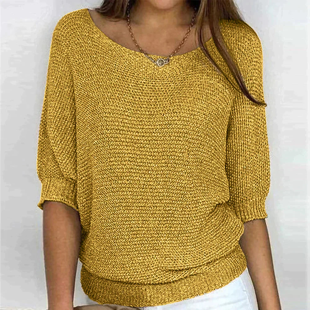 Virginia® | Sleeveless 3/4-Length Blouse With Crocodile Pattern.